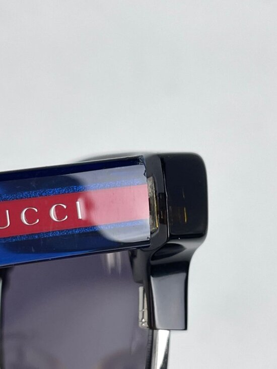 Gucci Logo Sunglasses Eyewear Demi Pattern Acetate Brown main image 7